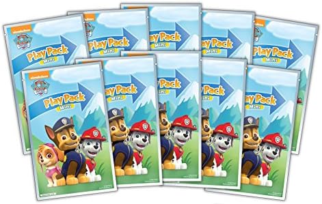 Bendon Paw Patrol 10 Mini Play Packs for Kids