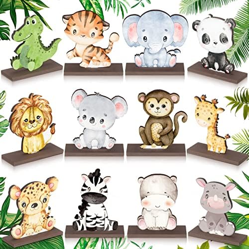 Yaomiao Jungle Animal Baby Shower Centerpieces