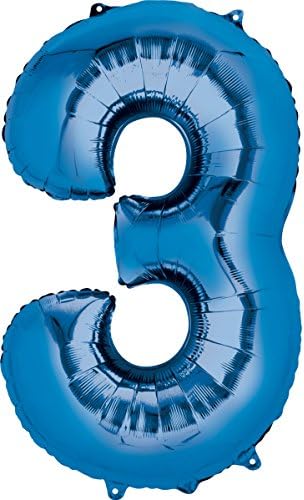 Anagram Chase 3rd Birthday Balloons 13pc Decor Set