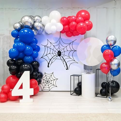 Togvu 12 Inch Spider Balloon Decorations Set