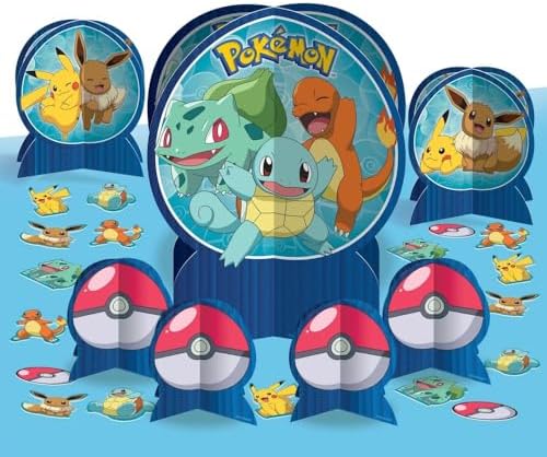 Pokemon Table Decorating Kit 23 Pc Set