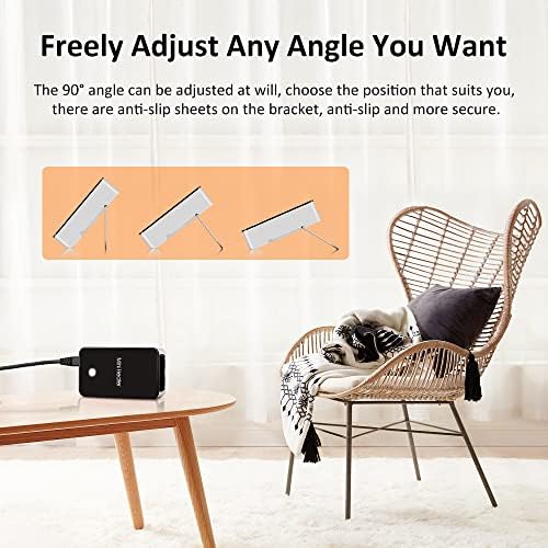 UCAN Portable Mini Electric Space Heater for Room Office Desktop Black