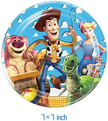 40pcs Toy Story Party Supplies Include 20 Plates 20 Napkins