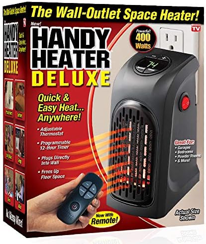 Ontel Handy Heater Deluxe with Remote