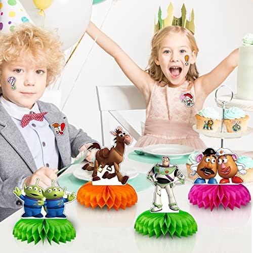 9 Pcs Honeycomb Centerpieces for Kids Parties