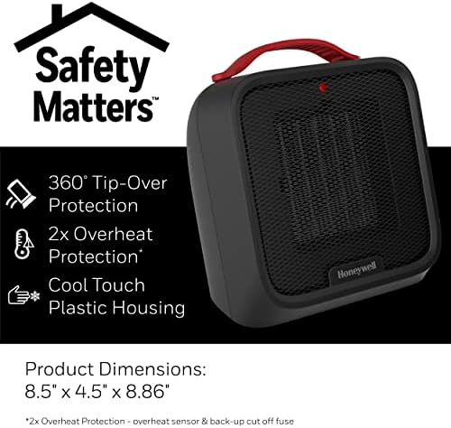 Honeywell UberHeat 5 1500W Ceramic Space Heater