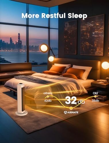 AIRMATE 25 Space Heater with Remote Control