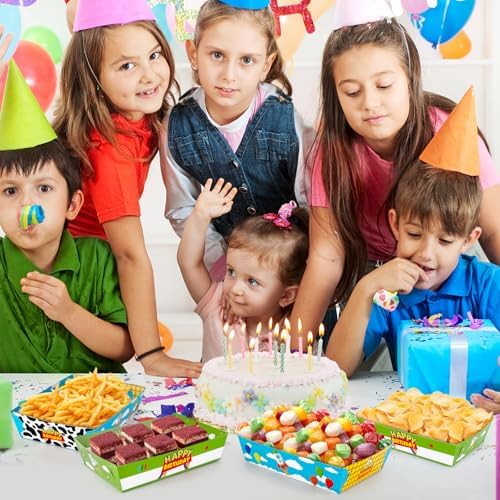 36 Pcs Cartoon Story Themed Plates for Parties