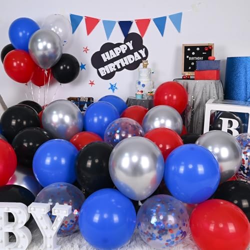 Togvu 12 Inch Spider Balloon Decorations Set