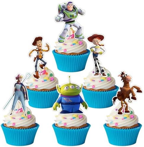 Toy Inspired Story Cupcake Toppers Decorations 24PCS 1