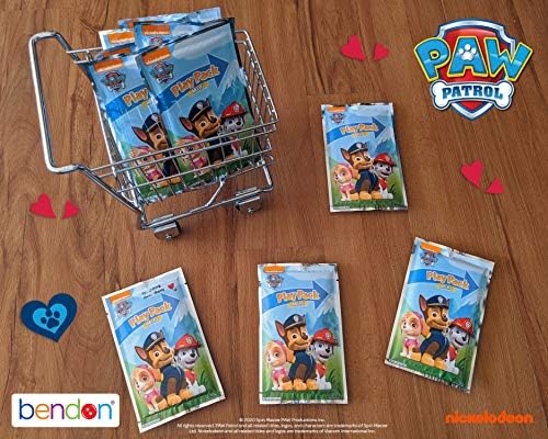 Bendon Paw Patrol 10 Mini Play Packs for Kids