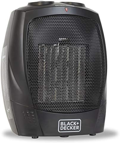 BLACKDECKER 1500W Portable Space Heater with Carry Handle