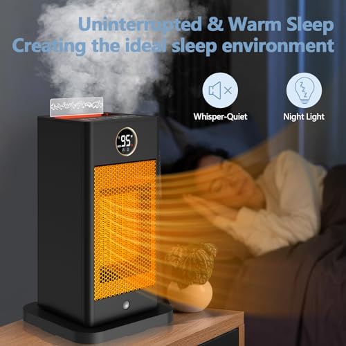Beautyfan 3-in-1 Space Heater with Humidifier and Motion Sensor