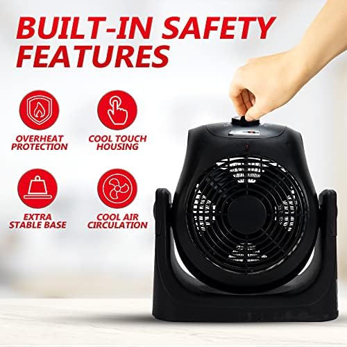 Amaze-Heater Dual Comfort 1500W Heater Fan