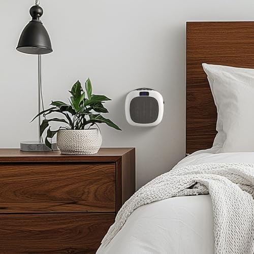 Good Housekeeping Wall-Mount Space Heater 750W White