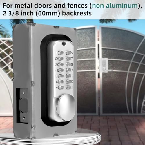 Casmer GB2020 Steel Gate Lock Box 60mm Backset
