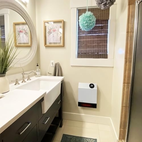 Heat Storm Wave Infrared Wall Heater with Remote Control and Thermostat