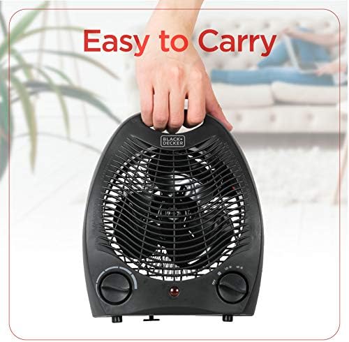 BLACKDECKER Lightweight Portable Space Heater 1500W Infrared