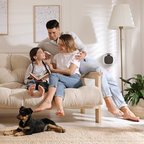 Good Housekeeping Wall-Mount Space Heater 750W White