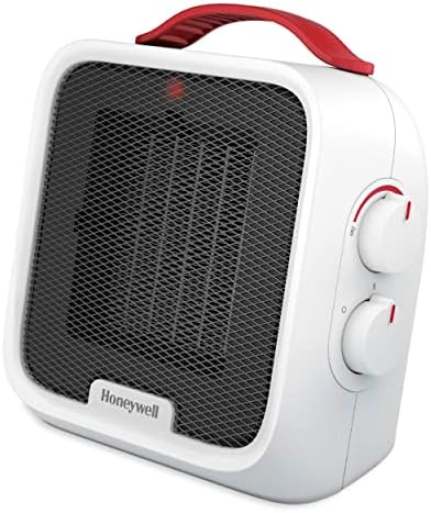 Honeywell UberHeat 5 Ceramic Space Heater for Small Rooms White