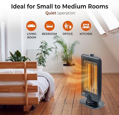 Comfort Zone Oscillating Space Heater - 800W