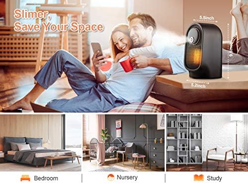 Geek Heat Portable Electric Heater with Humidifier