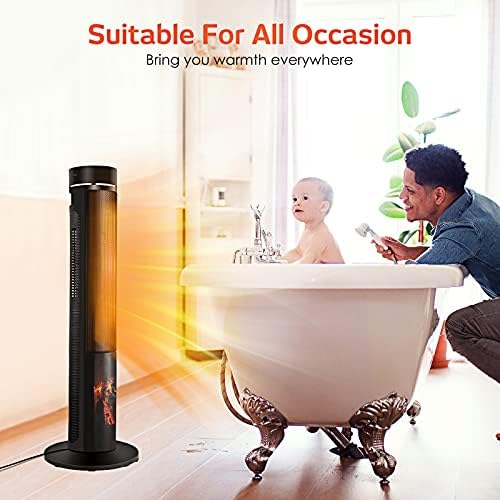 TRUSTECH 36 Ceramic Space Heater with Remote Control