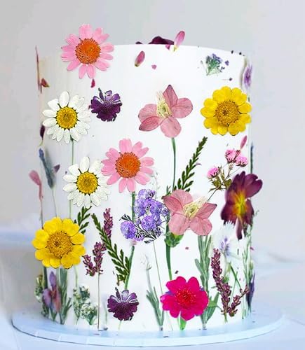 JeVenis Wildflower Cake Toppers Baby Shower Decor