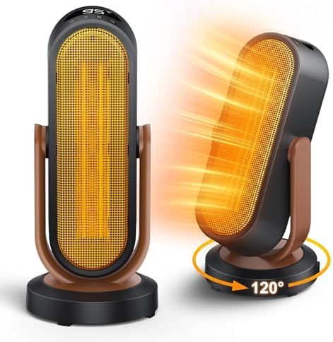 BOMIDI 1500W Space Heater with Remote and Oscillation