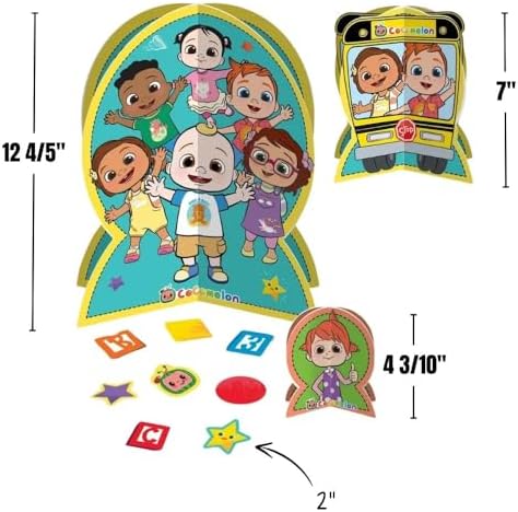 Amscan Cocomelon Party Centerpieces 27pcs Set