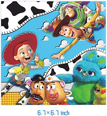40pcs Toy Story Party Supplies Include 20 Plates 20 Napkins