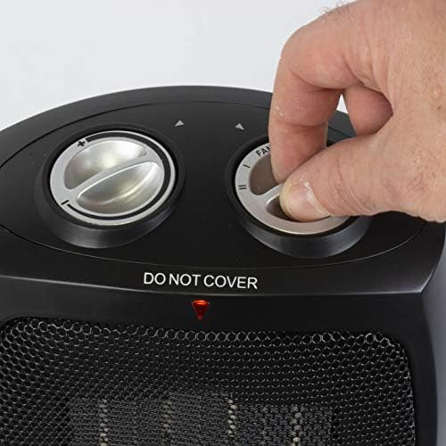 BLACKDECKER 1500W Portable Space Heater with Carry Handle