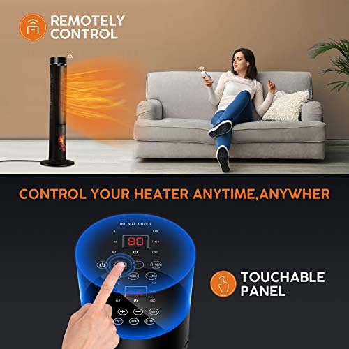 TRUSTECH 36 Ceramic Space Heater with Remote Control