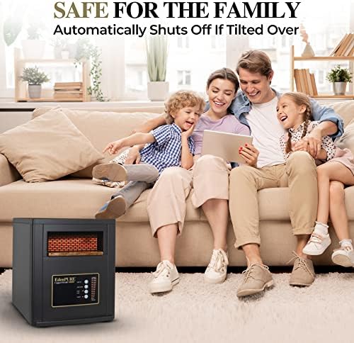 EdenPURE CopperSMART Electric Space Heater 1000-1500W