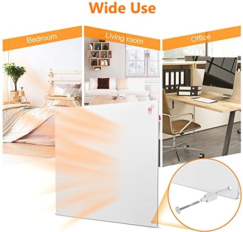 TRUSTECH Wall Mount Heater - 400W Convection No Fan