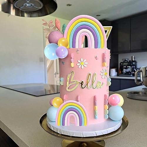 35 Piece Groovy Cake Toppers Boho Decorations Set