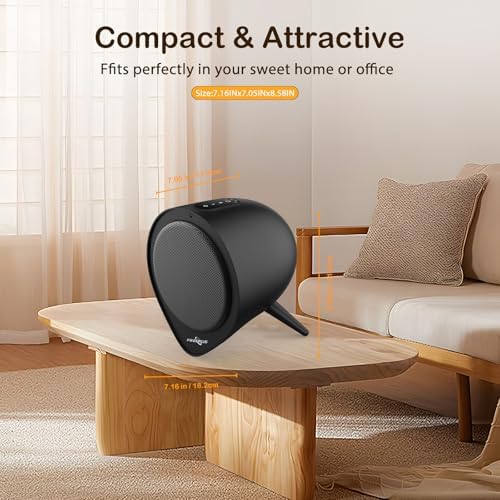 Fraxinus 1500W PTC Ceramic Space Heater with 15H Timer