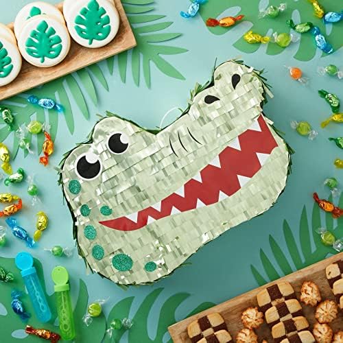 BLUE PANDA Alligator Pinata for Kids Birthday Party