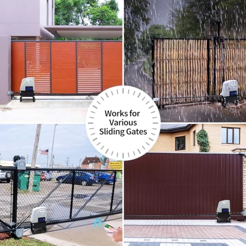 TOPENS CK1100 Heavy Duty Sliding Gate Opener