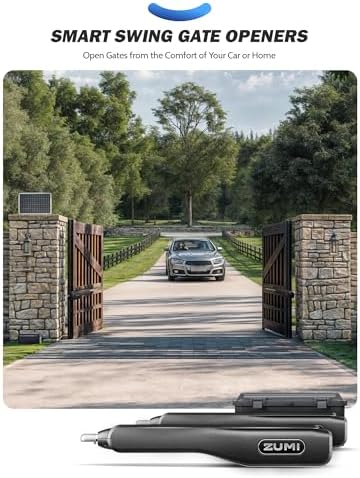 ZUMI Automatic Gate Opener for Dual Swing Gates
