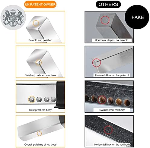 AceFox 2 Heavy Duty Gate Lock with 5 Keys