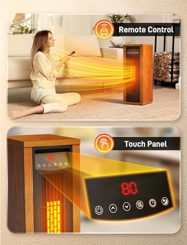 Air Choice 1500W PTC Infrared Space Heater Fast Heating