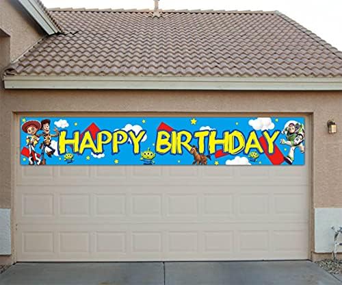 Toy Themed Story Birthday Banner 98 x 16 ft
