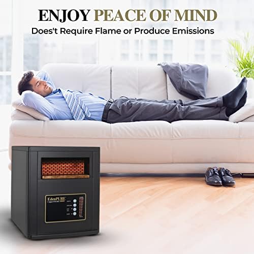 EdenPURE CopperSMART Electric Space Heater 1000-1500W