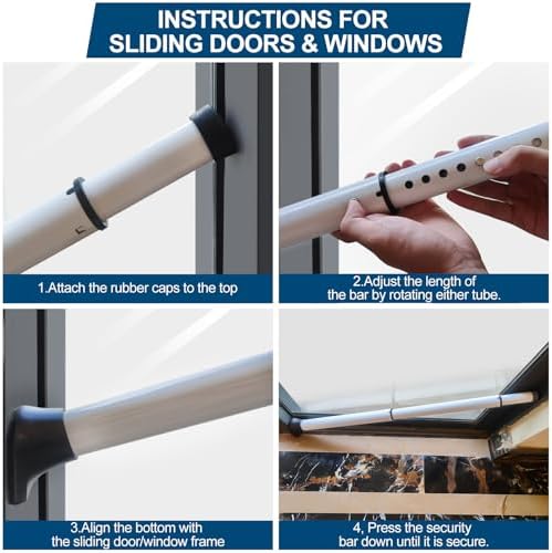 Rerishom Door Security Bar for Apartments and Hotels