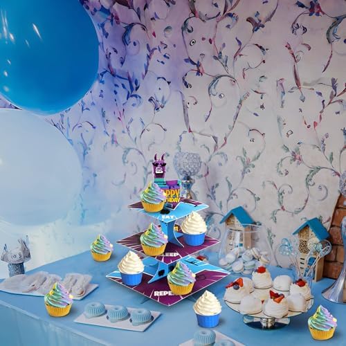 Haxpacal Video Game Cupcake Stand 3 Tier
