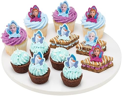 DecoPac Frozen II Cupcake Rings - 24 Pack