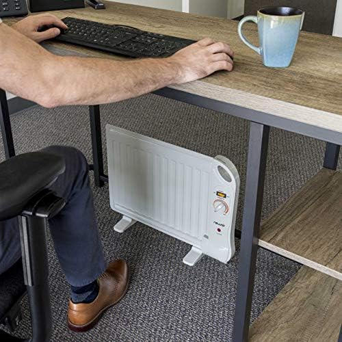 NewAir 400W Portable Under Desk Heater - Slim Silent