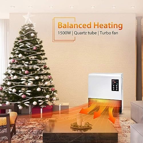Airchoice 1500W Wall Stand Electric Heater with Timer and 3 Modes