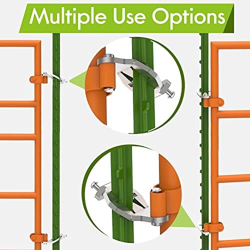 Foozet T-Post Gate Hinge Pins - Heavy Duty Steel Easy to Install